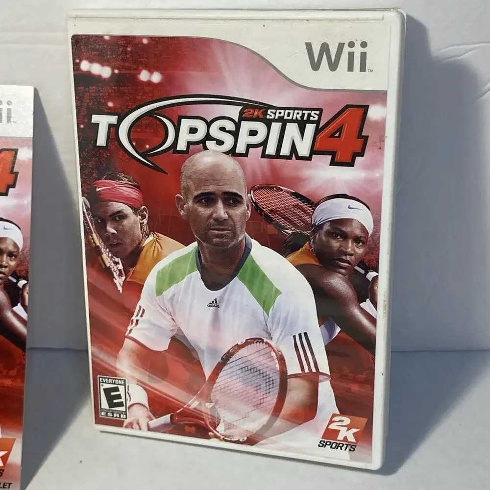 Top Spin 4 Nintendo Wii Game Complete With Manual 2k Sports Preowned